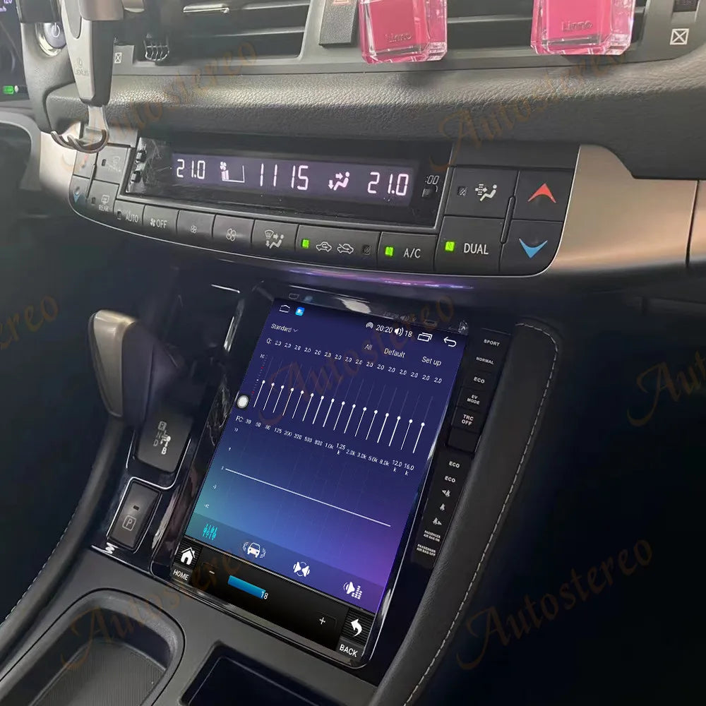 9'' 8+256GB Android 12 For Lexus CT200 CT200H CT 2011-2022 Car Tesla Radio Multimedia Play