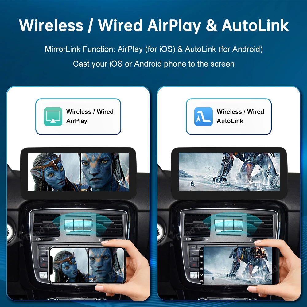 Wrieless CarPlay Android Auto Car Multimedia Dispaly For Mercedes-Benz G Class W463 2013-2 | AUTOKITSHOP