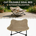 Cat Scratch Bed Durable Foldable Sisal Pet Lounger Chair Sisal Scratcher Chair For Cat Small Med - Automotive LED Light