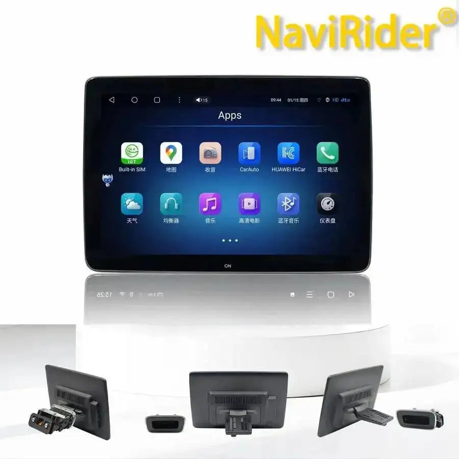 M 14inch 64GB Car Headrest Monitor For Mercedes Benz ML GLS GLE G S E Class WIFI/Bluetooth | AUTOKITSHOP