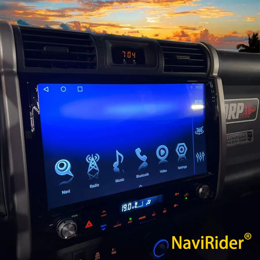 13.3inch For Toyota FJ Cruiser 2007-2012 Carplay Car Radio Android 14 Touch Screen Multime | AUTOKITSHOP
