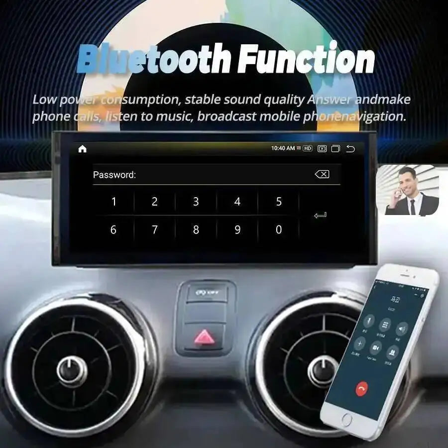 Android 14 Audio Car Radio For Audi A1 2012-2018 LHD RHD Stereo Multimedia Video Player GP