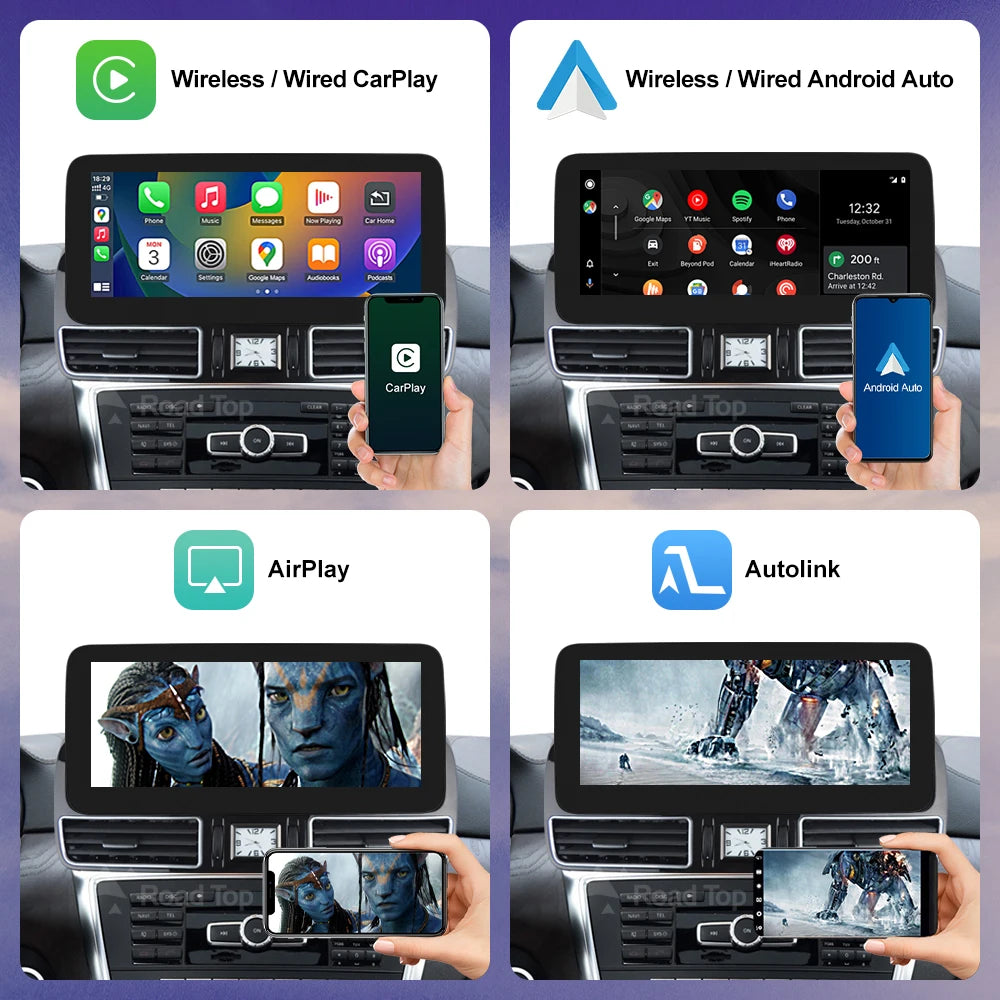 Linux System Car Radio Screen for Mercedes Benz ML W166 GL X166 GL550 2012-2015 GPS Naviga | AUTOKITSHOP