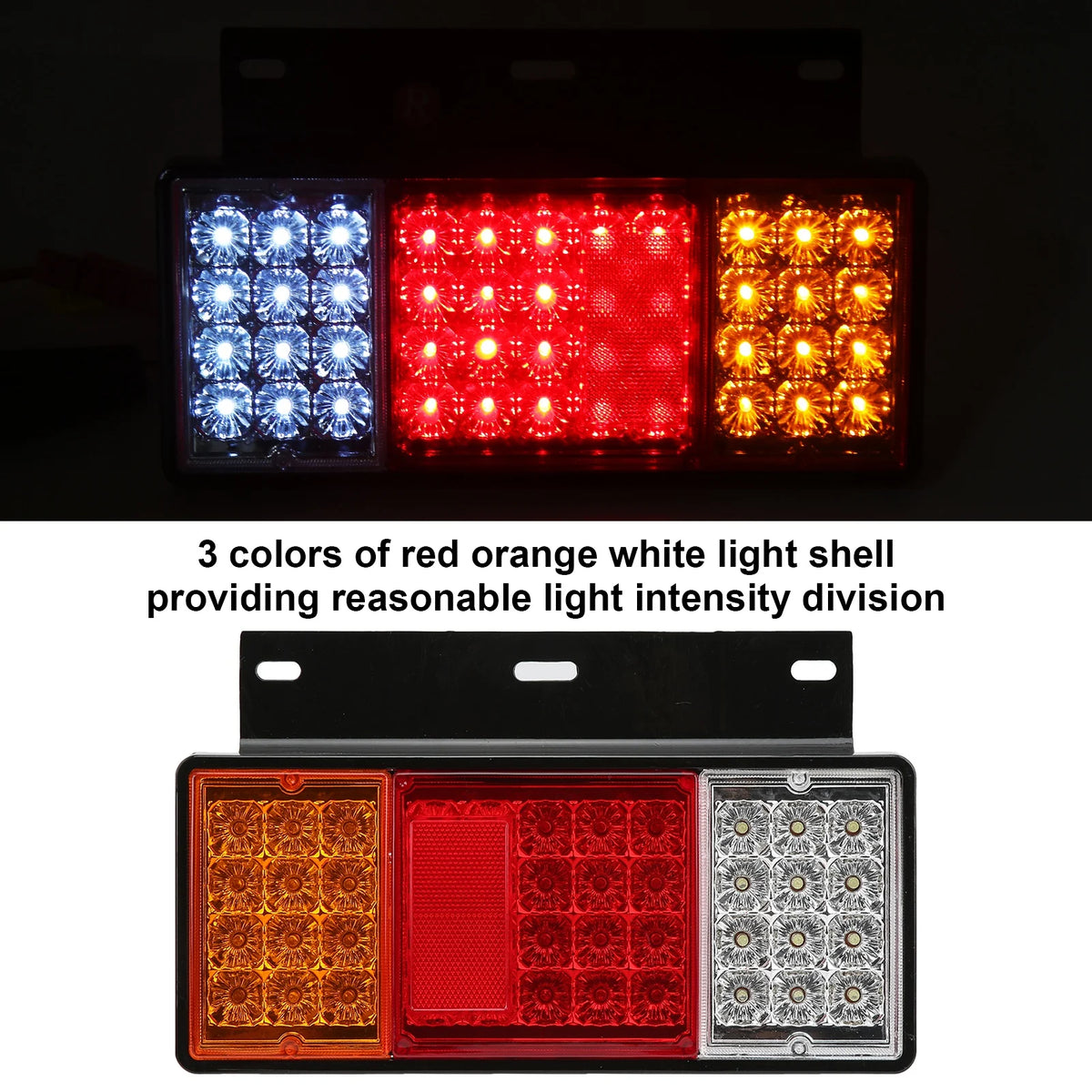 Car LED Rear Lamp ABS Rear Light 12V 44LEDs Replacement for W Series Isuzu Elf Truck NPR HD NKR  - Canbus LED Car Light