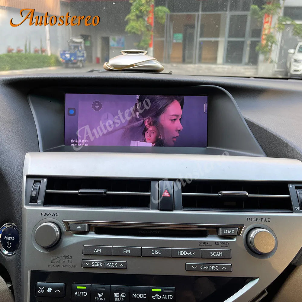Dual System 10.25 Carplay Android 13 For Lexus RX350 RX400 Car GPS Navigation Auto Stereo