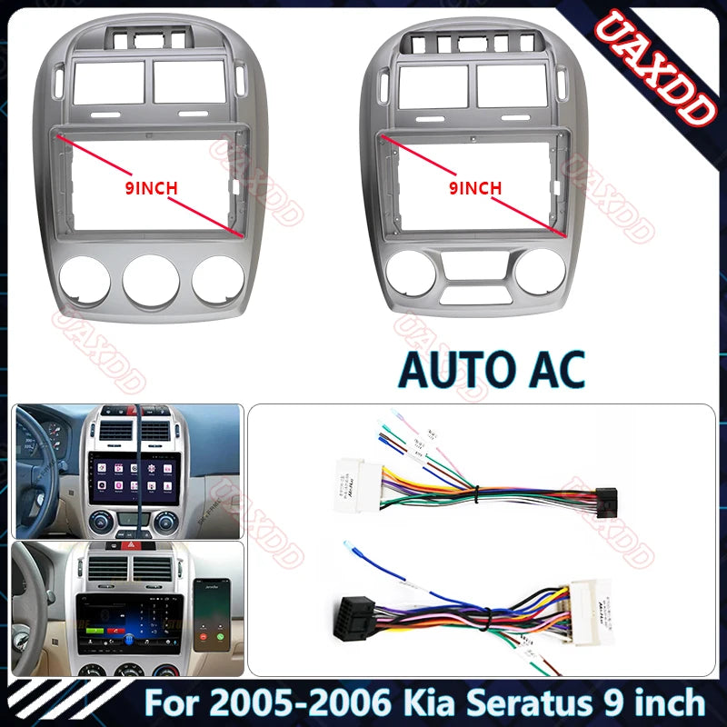 For 2005-2006 Kia CERATO 9 Inch Car Radio Android Stereo Audio Screen Multimedia Video Pla