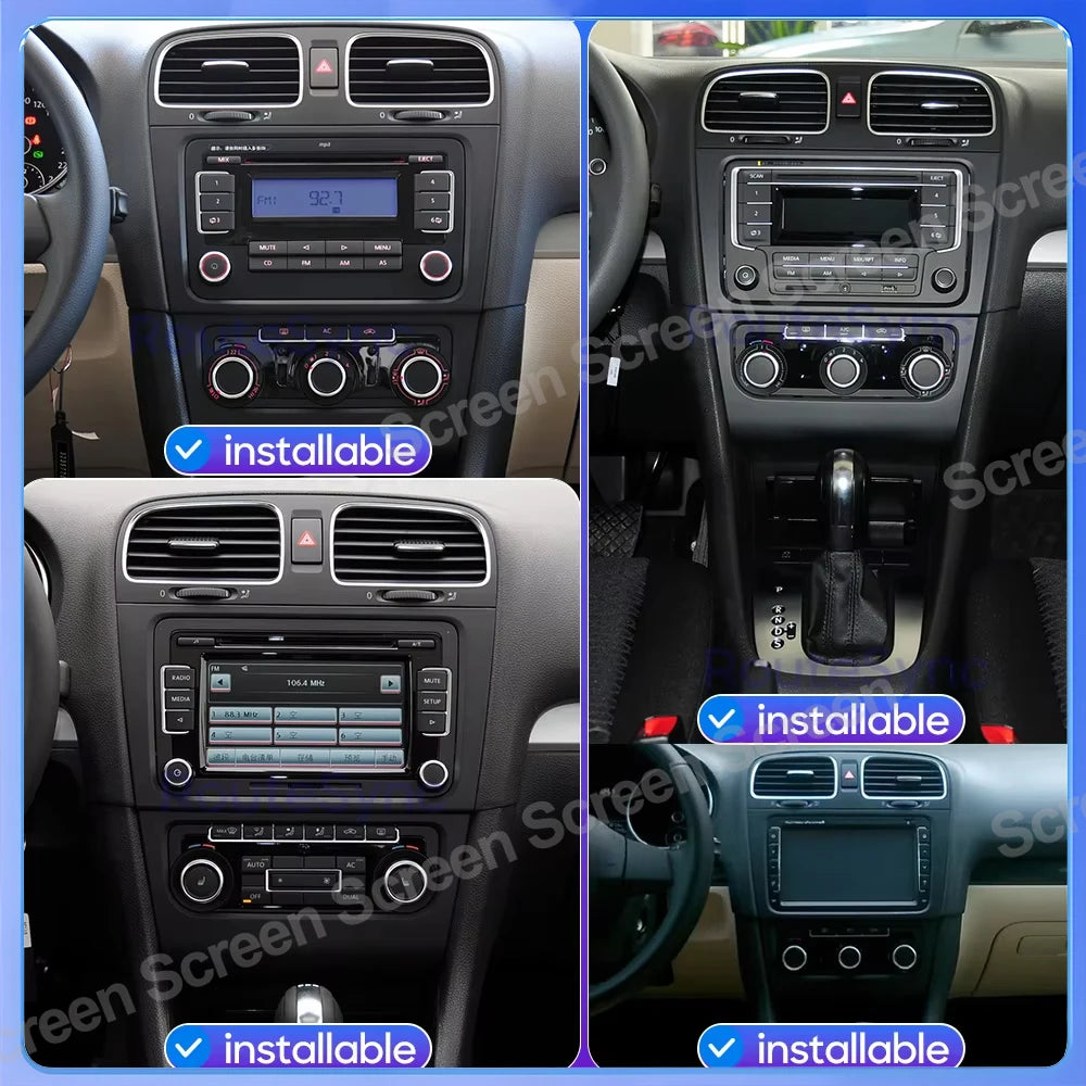 Navifly 2din Android Car Radio For Vw Volkswagen Golf 6 2008-2016 Player Intelligent Syste | AUTOKITSHOP