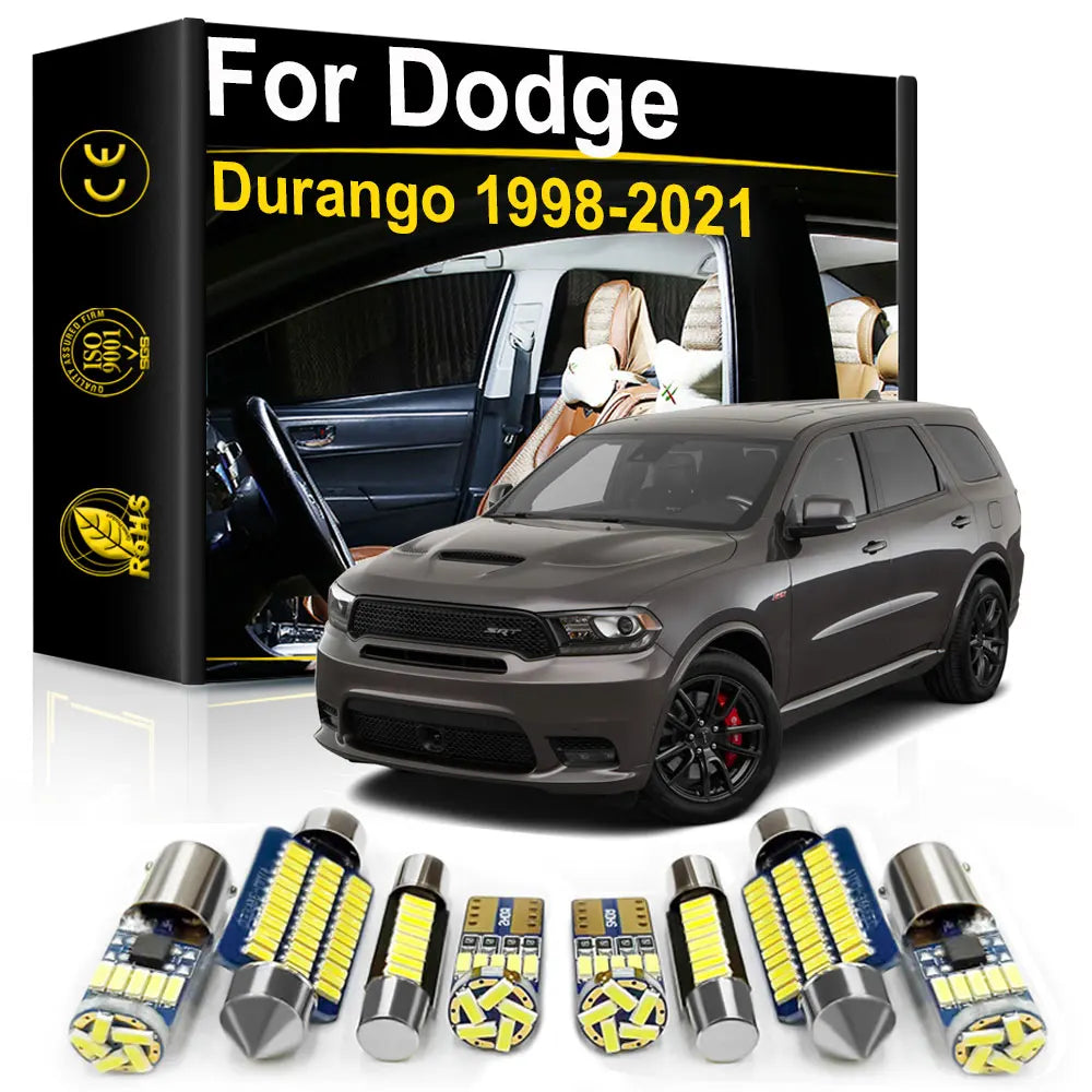 LED Interior Light Kit for Dodge Durango - Canbus Error-Free Bulbs | AUTOKITSHOP