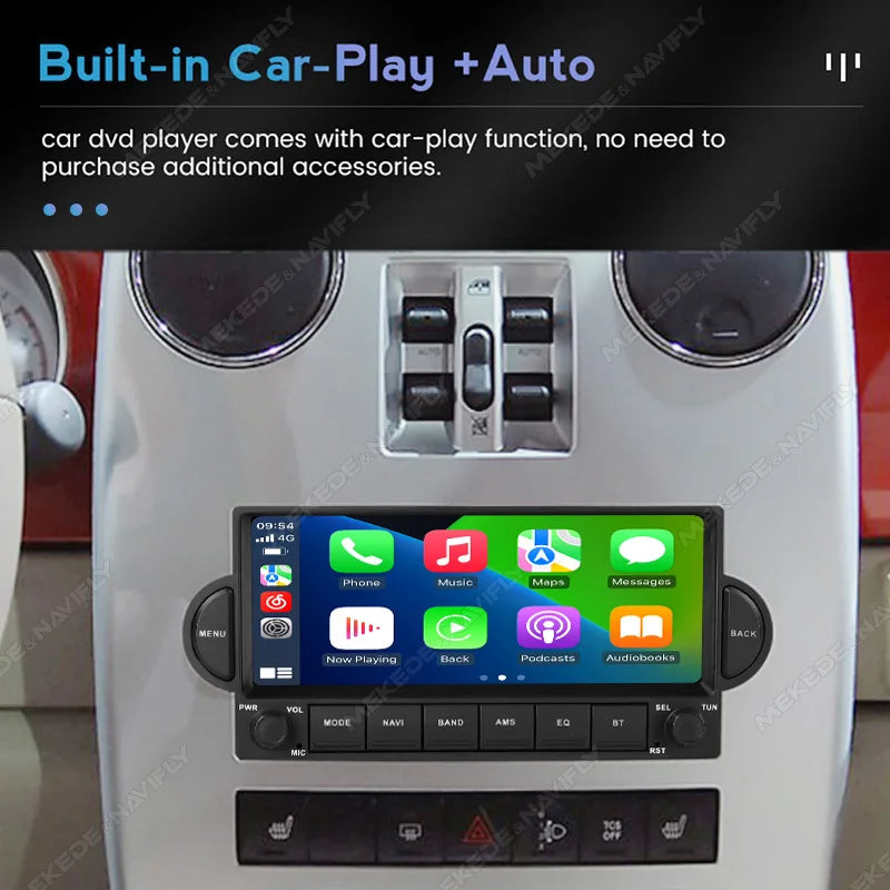 For Jeep Grand Cherokee Commander Wrangler Dodge Patriot Chrysler Journey Android 15 64GB