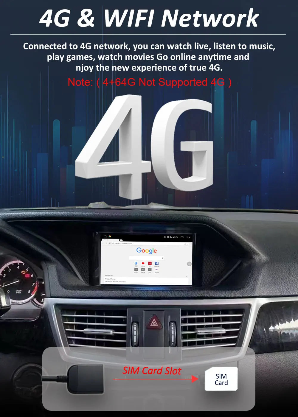 7 inch for Benz E Class W212 2009 - 2016 Android 16 Car Radio Video Multimedia Player GPS