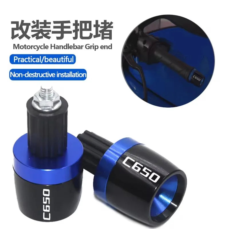 FOR BMW C600 SPORT (k18) 2012 2013 2014 2015 C650 GT 2012-2016 Motorcycle 7/8" 2 for BMW C650 C600 2012-2016 - Automotiv