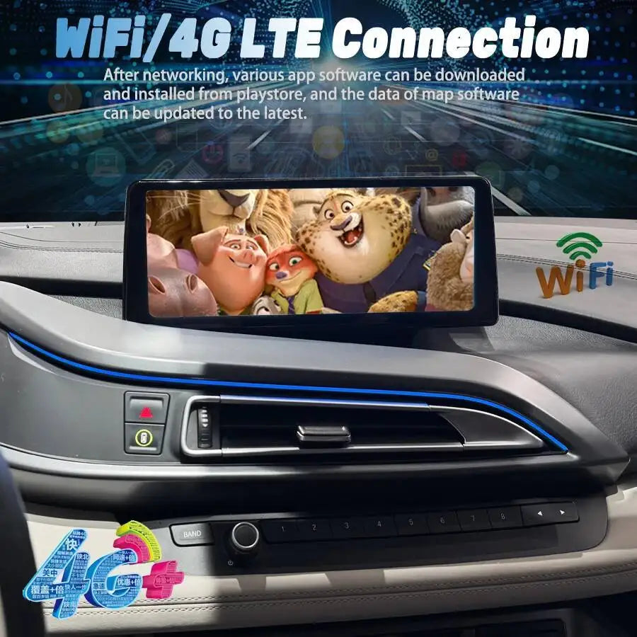10.25inch For BMW I8 2013-2025 NBT EVO Car Radio Android14 Screen Video Player Wireless Ca | AUTOKITSHOP