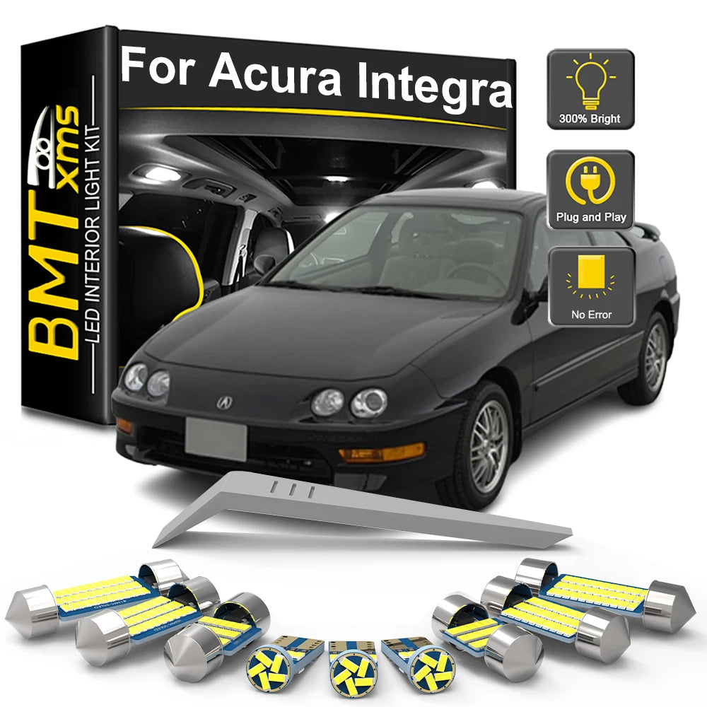 LED Interior Light Kit for Acura Integra 1986-1997 - Canbus Dome Map Door Trunk Bulbs | AUTOKITSHOP
