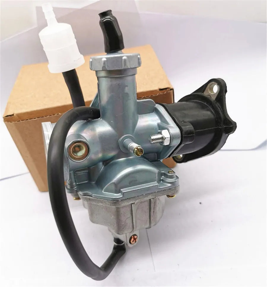 With Intake Manifold Boot Carburetor Carburador Aluminum Alloy For Honda Atc185s Atc200 Xr