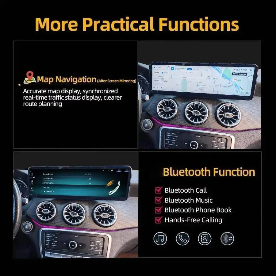 14.9inch Car Video Players Multimedia Screen For Mercedes Benz ML GL GLE GLS Class NTG4.5  | AUTOKITSHOP