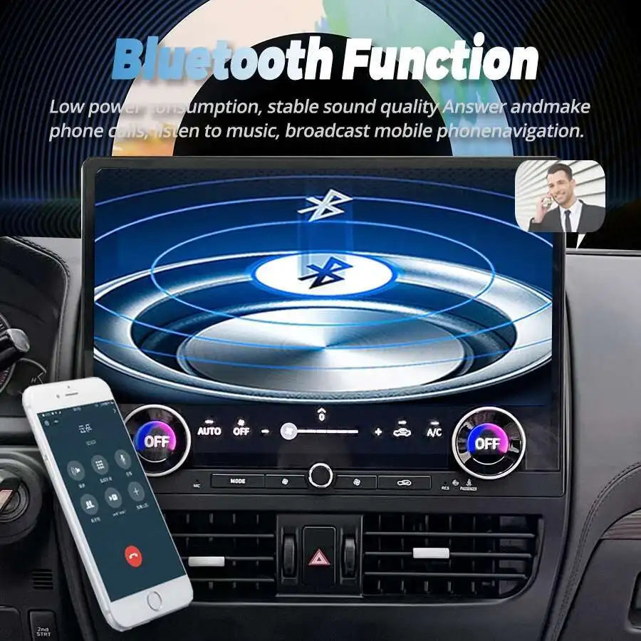 16.8" For Toyota Prado LC150 2010-2021 Super Big Screen Android 13 Car Radio Carplay GPS V | AUTOKITSHOP
