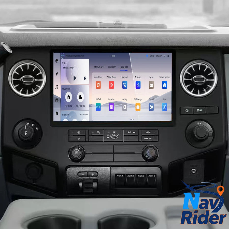 Carplay Navigation GPS Stereo For Ford F150 F250 F350 F450 F650 2009-2014 Car Radio 12.5"  | AUTOKITSHOP