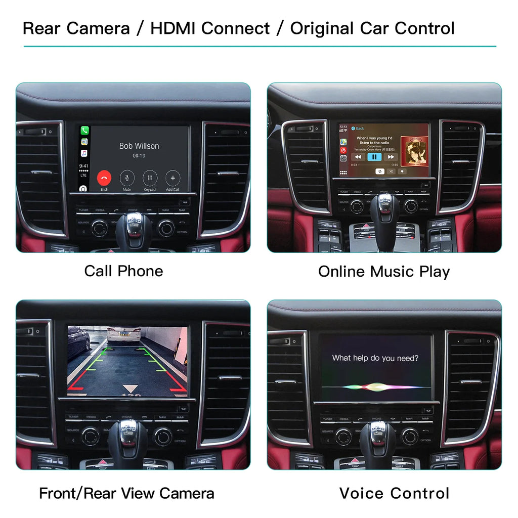 Wireless Carplay Android Auto Module For PCM3.1/4.0 Porsche Panamera Cayenne Macan Cayman  | AUTOKITSHOP