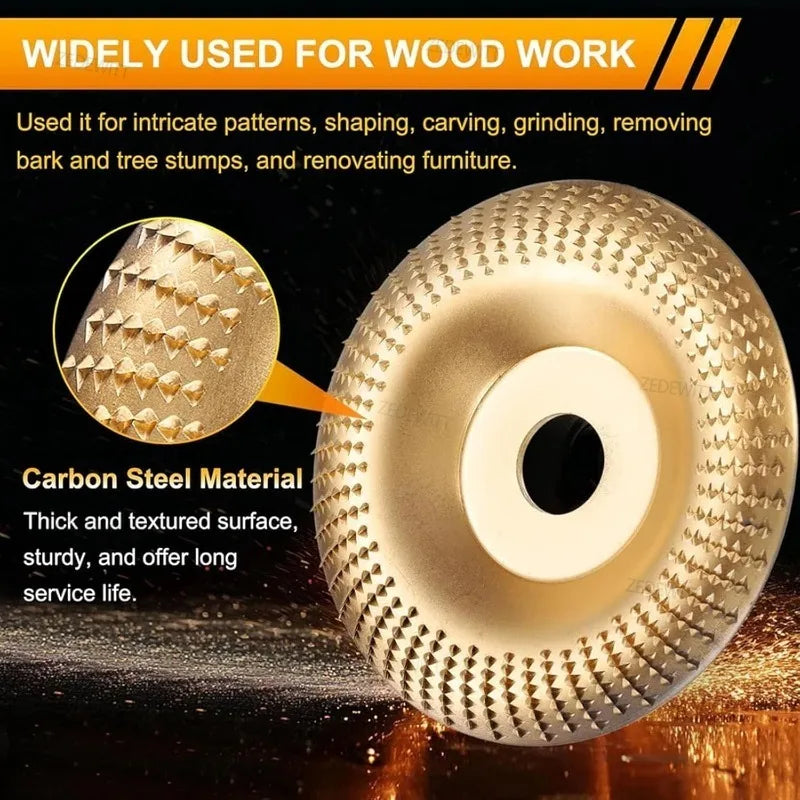 16mm Inner Diameter 3pcs Woodworking Carving Wheel Polishing Wheel Versatile Abrasive Sanding Di - Automotive LED Light