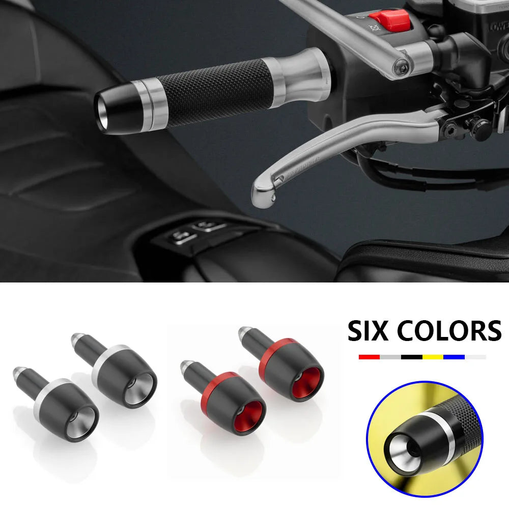 Motorcycle Handle Bar Ends Plug Hand Grips Caps Handlebar Plugs Balancer Fit Duc for V4 V2 2009-2024 - Automotive LED Li