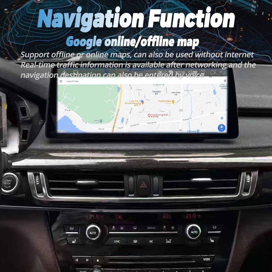 RGB - Ambient Light - for BMW F16 F15 X6 - Car Interior Lighting
