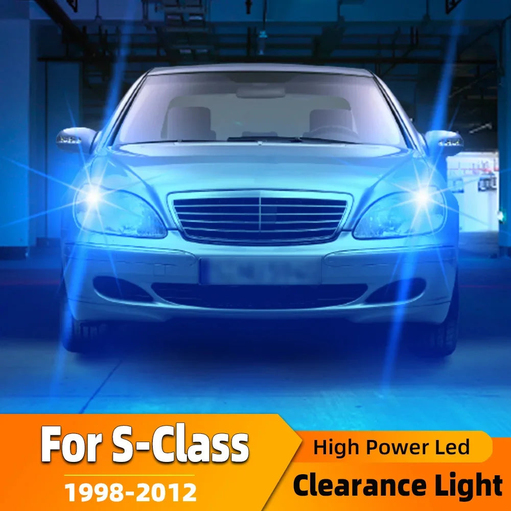 LED Interior Light Kit for Mercedes Benz S Class W220 W221 C216 Accessories 1998-2013 - Canbus Dome Map Door Trunk Bu...