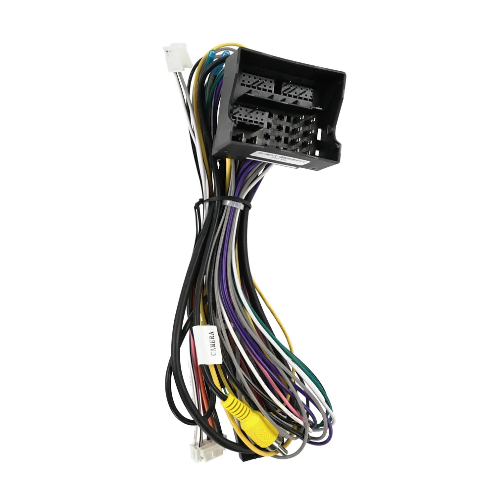 Car Radio Extension Cable Canbus Box Decoder Adapter Connector Wire Plug Kit For Golf 7 Se