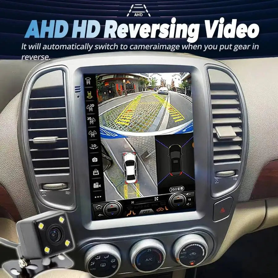 Car Multimedia Video Vertical Screen 9.7'' Car Radio DSP For Nissan Bluebird Sylphy G11 20