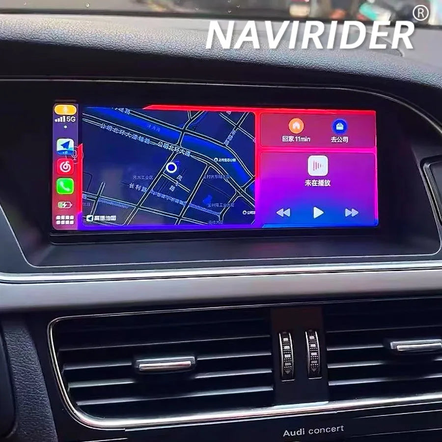 For Audi A4 A4L B8 A5 Android 15 Car Multimedia Player Wireless CarPlay Screen AutoRadio S | AUTOKITSHOP