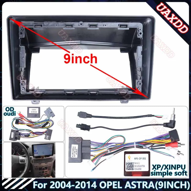 For 2004-2014 OPEL ASTRA 9 INCH Car Radio Android Stereo audio screen multimedia video pla