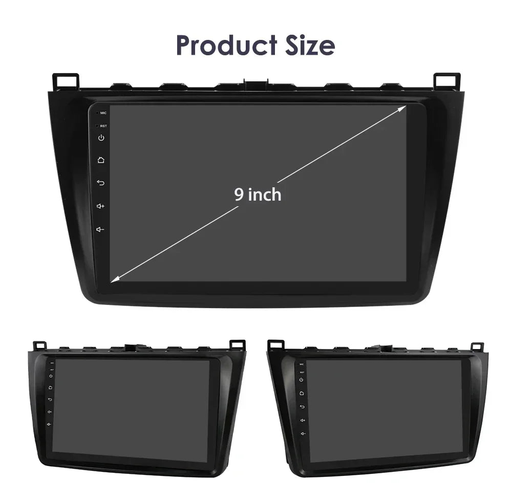 Android Auto car intelligent systems radio For Mazda 6 2007-2012 Autoradio multimedia Vide