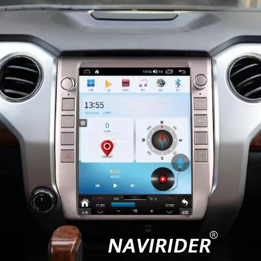 Android15 Car Radio Stereo GPS Wireless Carplay For Toyota Tundra 2014-2020 12.1"Screen Ca | AUTOKITSHOP
