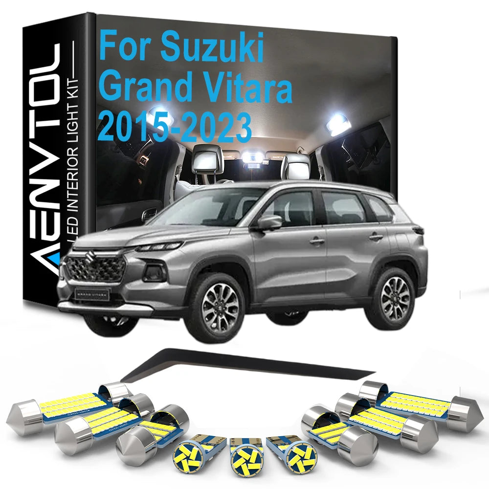 11-Piece LED Interior Light Kit for Suzuki MK4 - Canbus Error-Free Interior Bulbs