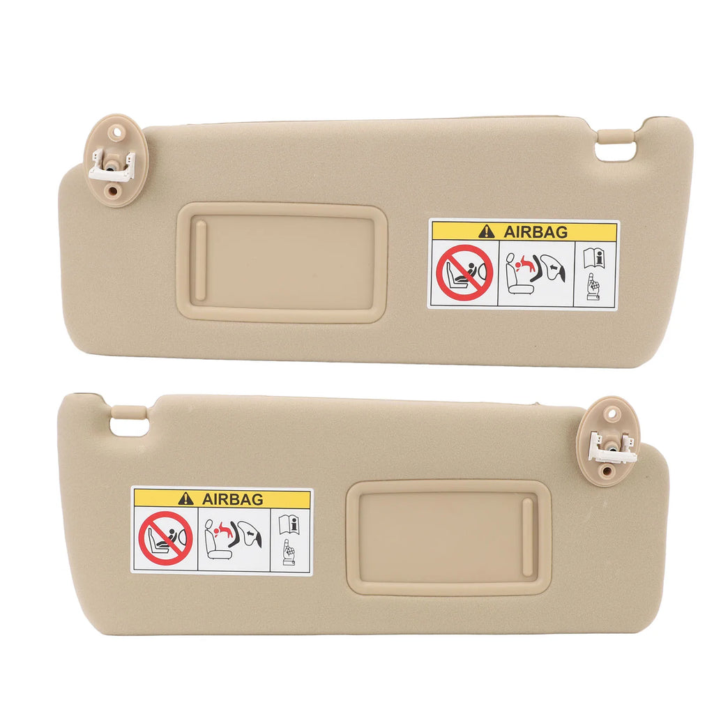 Car Front Sun Visor Beige Sun Visor Replacement for Land Cruiser Prado 2010‑2023 Left Hand Drive - Automotive LED Light