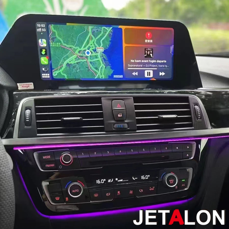 Car Blade Screen For BMW 3 4 Series GT F30 2013 - 2019 Multimedia Video Player 10.25inch A