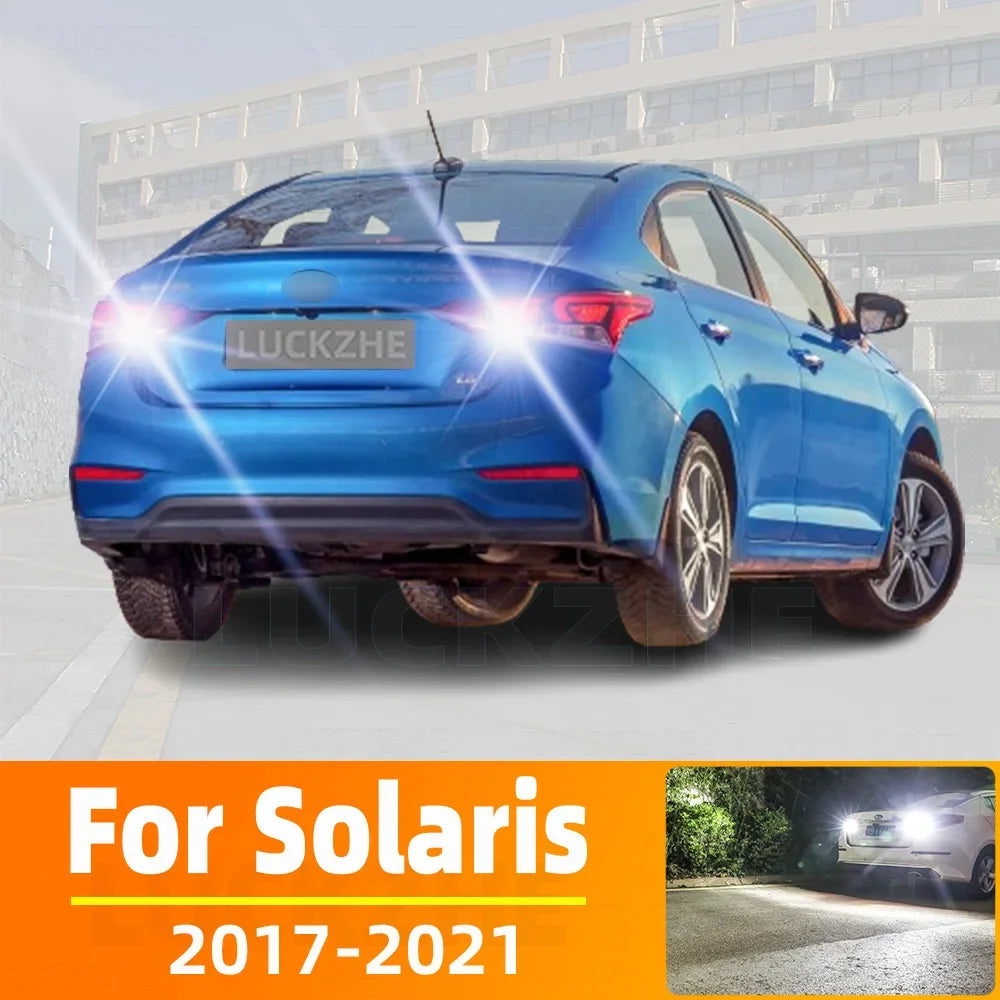 2-Piece LED Interior Light Kit for Hyundai Solaris Accessories - Canbus Error-Free Bulbs | AUTOKITSHOP
