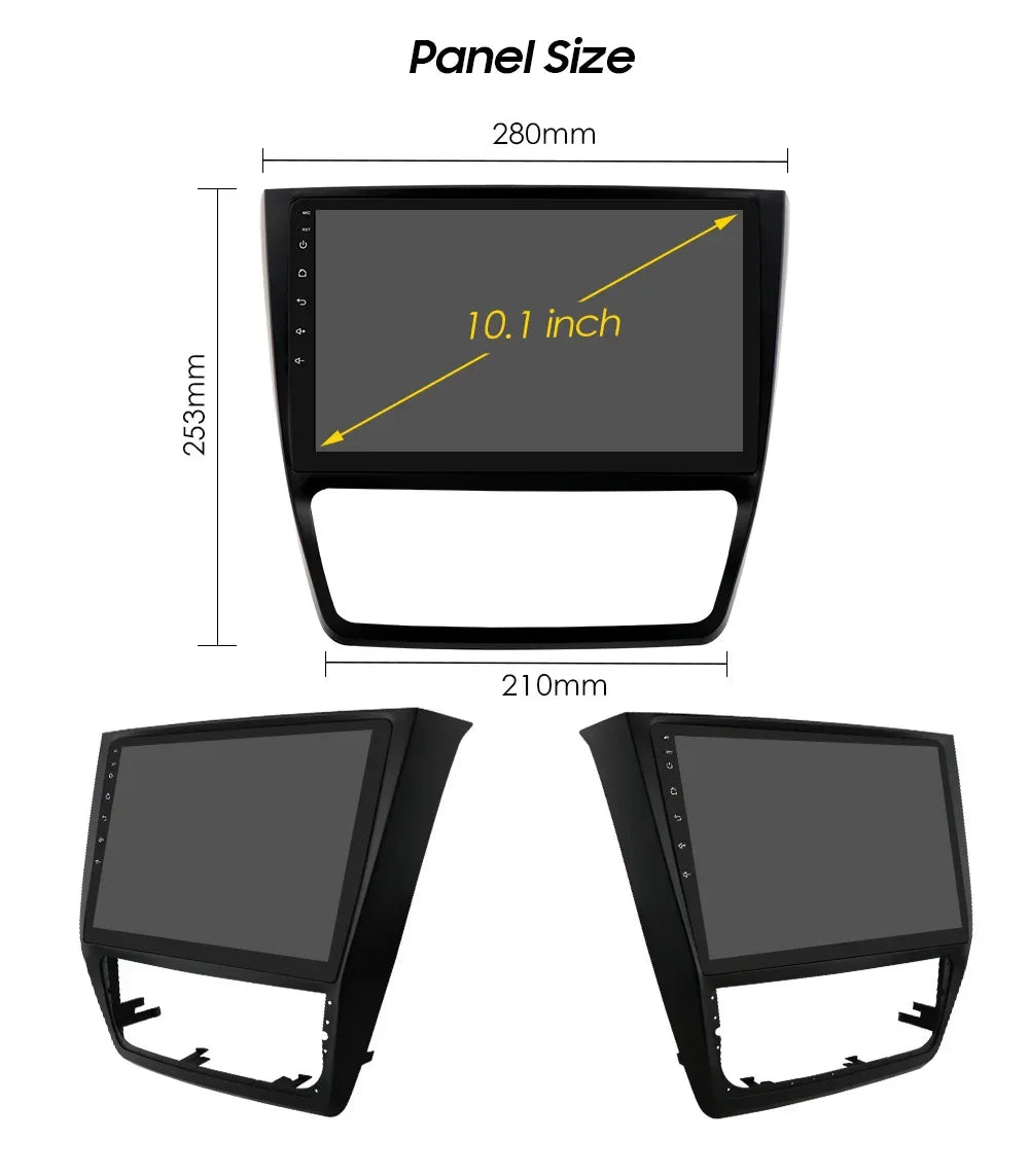 Android 14 Car Radio For Skoda Yeti 5L 2009 2010 2011 2012 2013 2014 Stereo Auto Wireless