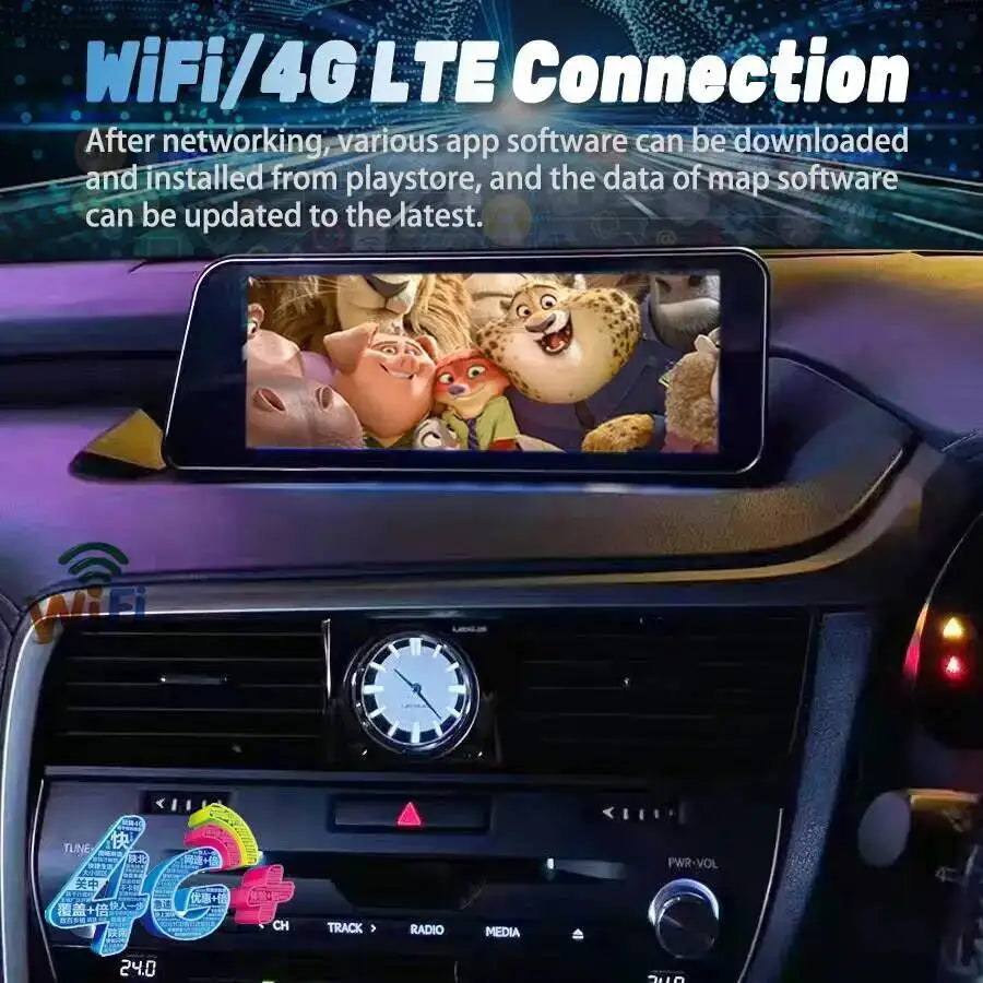 Android Screen GPS Multimedia Player Wireless Carplay Navigation Stereo RHD 12.3" Car Radi | AUTOKITSHOP