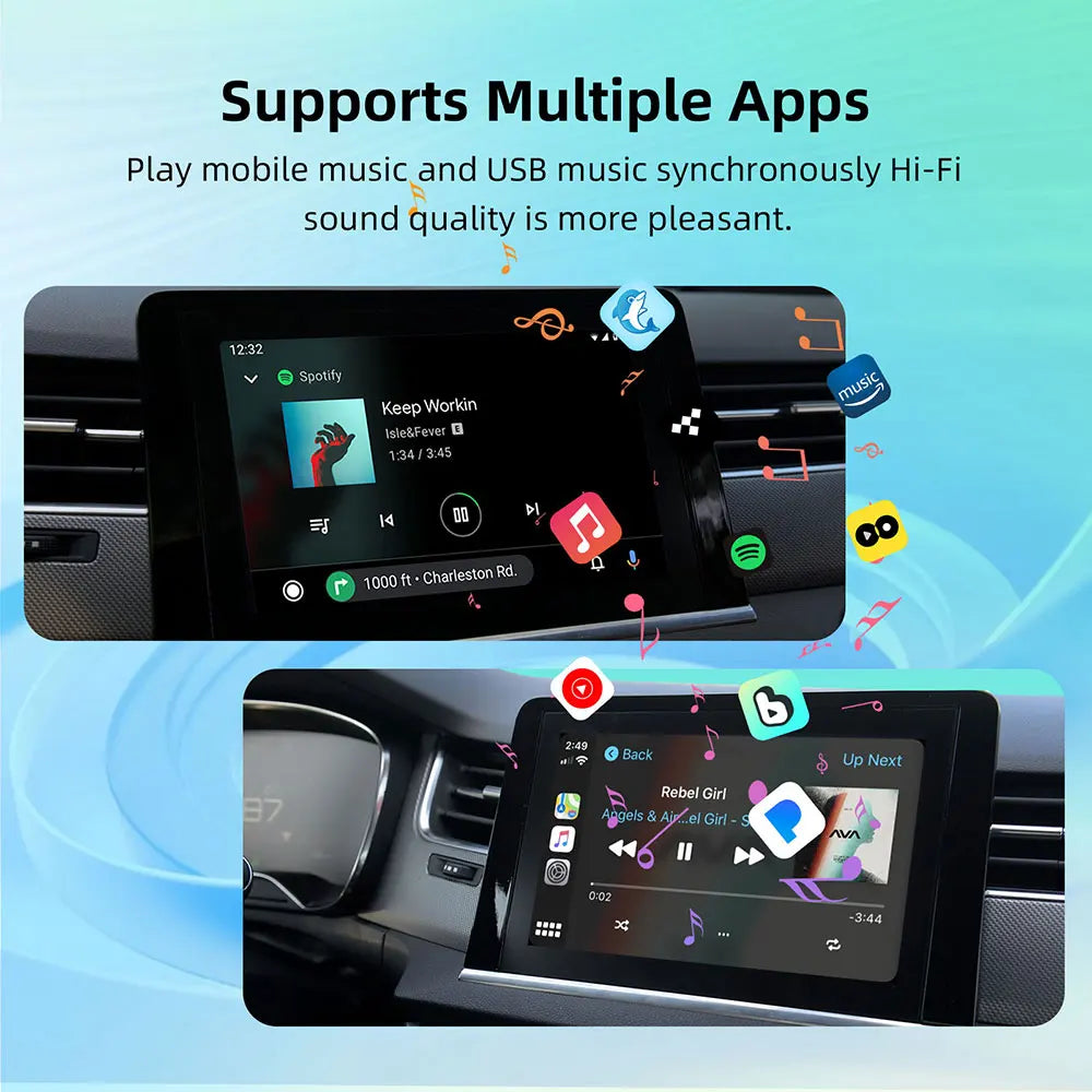 Wireless Carplay Adapter Android Auto Module For Peugeot Citroen SMEG MRN 208 308 508 3008 | AUTOKITSHOP