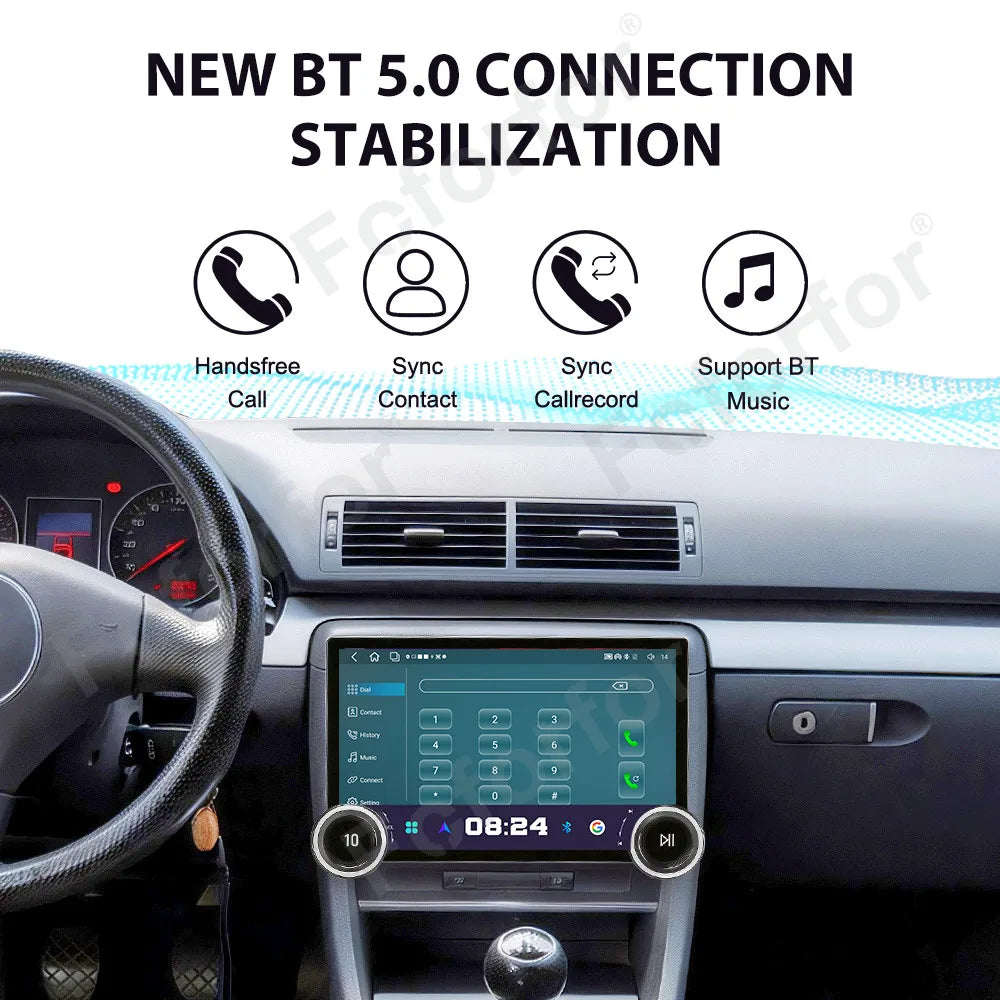 High Definition Car Head Unit 11.5 Inch Android 15 Wireless CarPlay GPS Multimedia Navigat