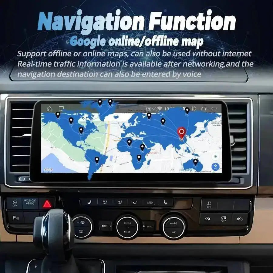 Android 15 GPS Multimedia Carplay Head Unit Car Video Player For VW Caravelle 6 T6 2015-20 | AUTOKITSHOP