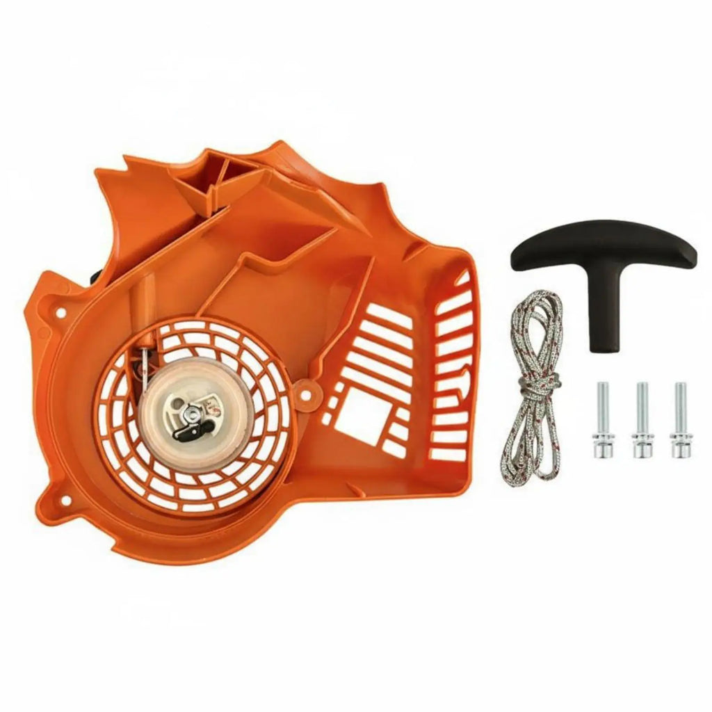 Blower Starter Pull Start Assembly Wear Resistant Engine Part for BG50 Garden Maintenance - Automotive LED Light