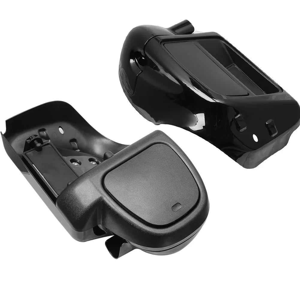 For Harley Touring Street Glide Ultra Road King 2014-2023 2022 2021 Motorcycle Gloss Black Lower - Automotive LED Light