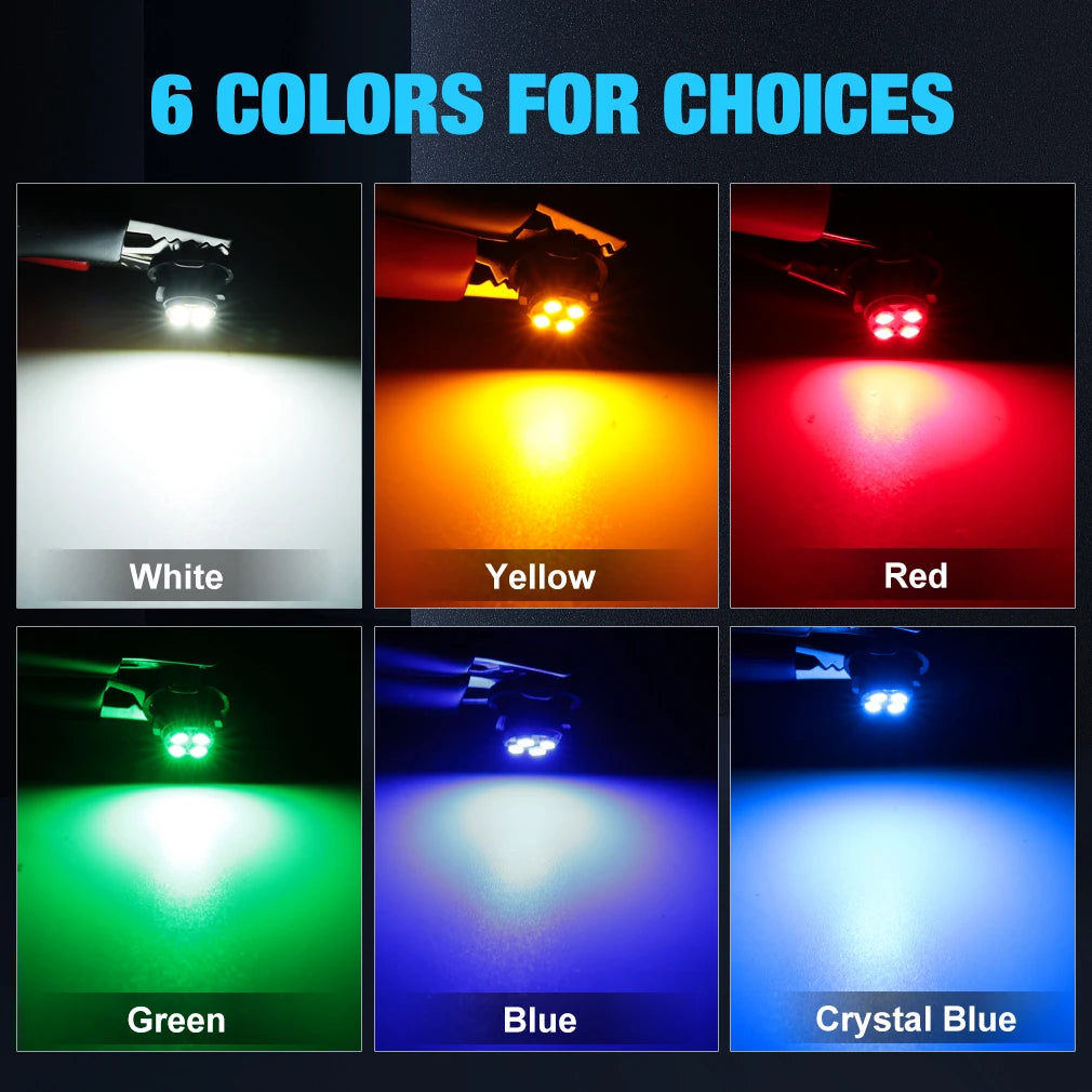 10-Piece LED Interior Light Kit for T3 T4 - Canbus Error-Free Interior Bulbs