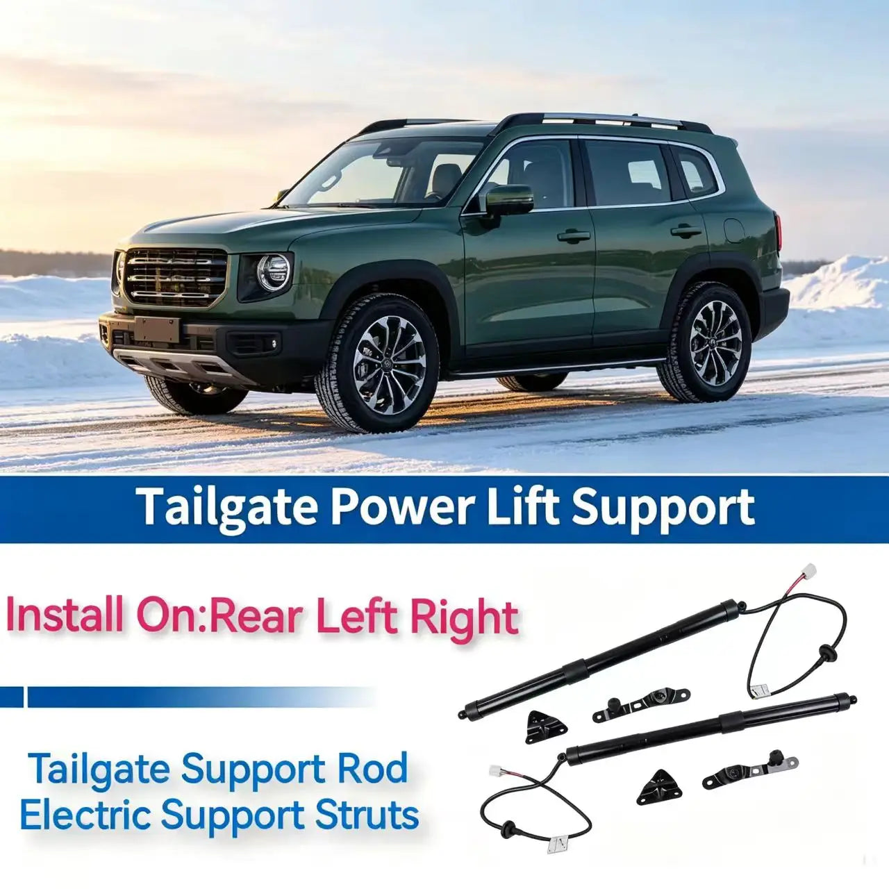 Rear Trunk Liftgate Power Hatch Lift Support Opener For 2013-2018 Toyota RAV4 6891009010 6 | AUTOKITSHOP