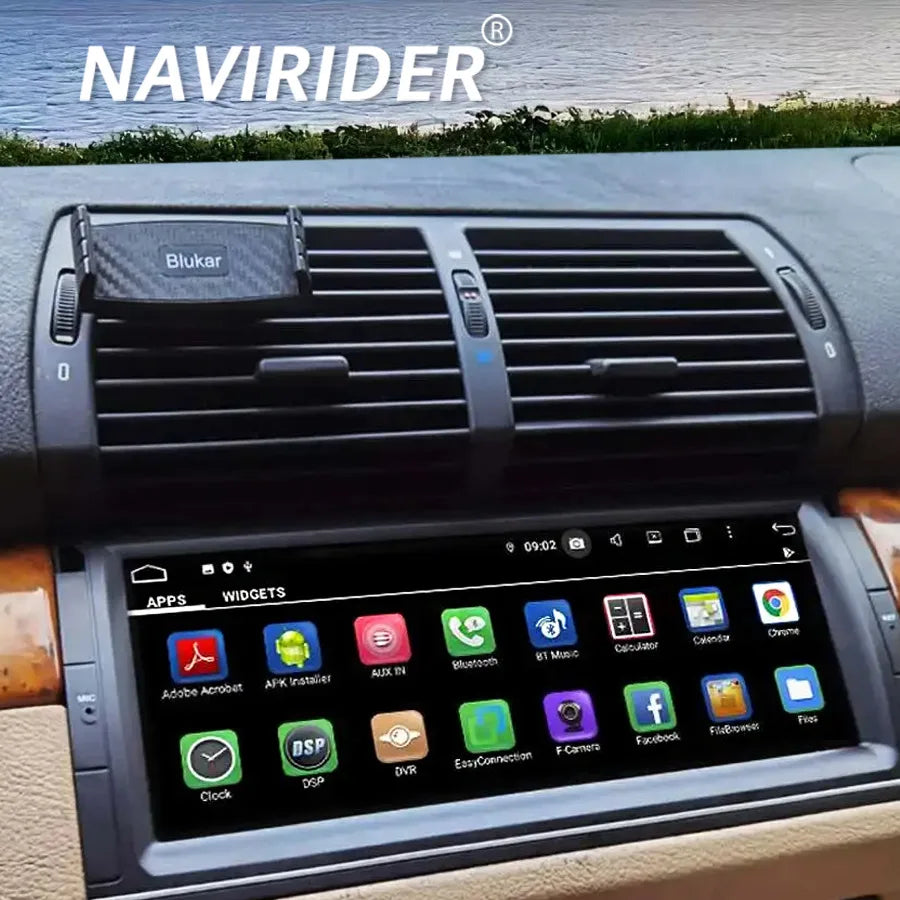 10.25inch Android 15 Screen Auto Radio For BMW E39 1996- 2004 E53 X5 M5 Carplay 4G GPS Ste | AUTOKITSHOP