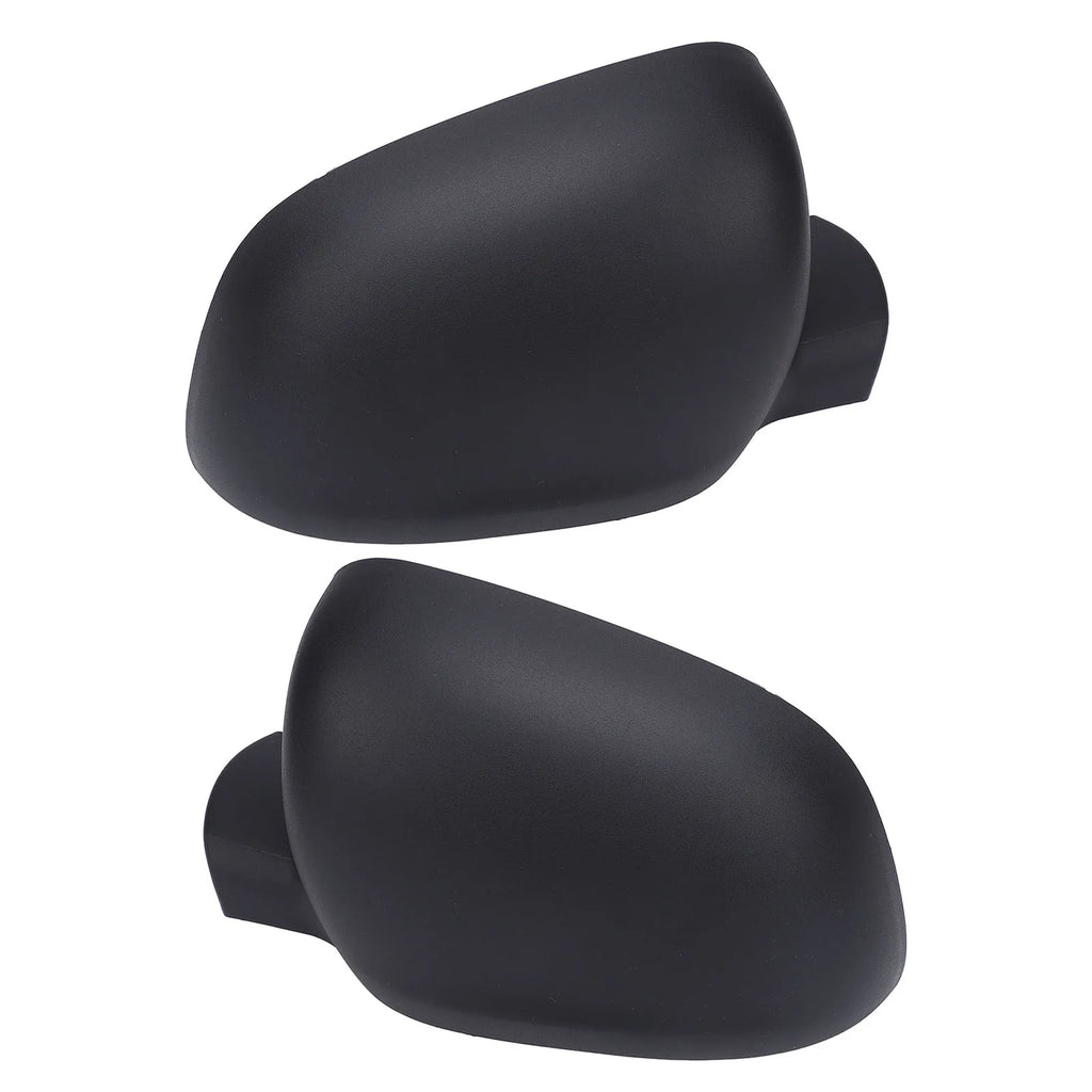 Car Rearview Mirror Cap Strong Protection Black Easy Install Wing Mirror Cover Cap for Kangoo 20 - Automotive LED Light