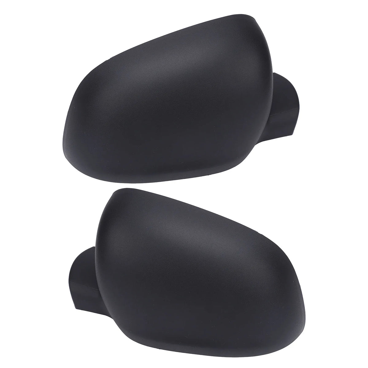 Car Rearview Mirror Cap Strong Protection Black Easy Install Wing Mirror Cover Cap for Kangoo 20 - Automotive LED Light