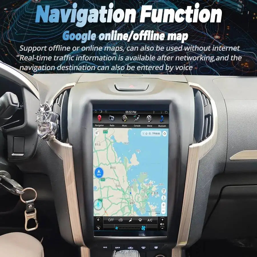For Isuzu D-MAX 2015-2018 For Chevrolet TrailBlazer 2 2012-2016 Android Screen Navigatoion