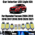 LED Interior Light Kit for Hyundai Tucson 2004- 2015 - Canbus Dome Map Door Trunk Bulbs | AUTOKITSHOP